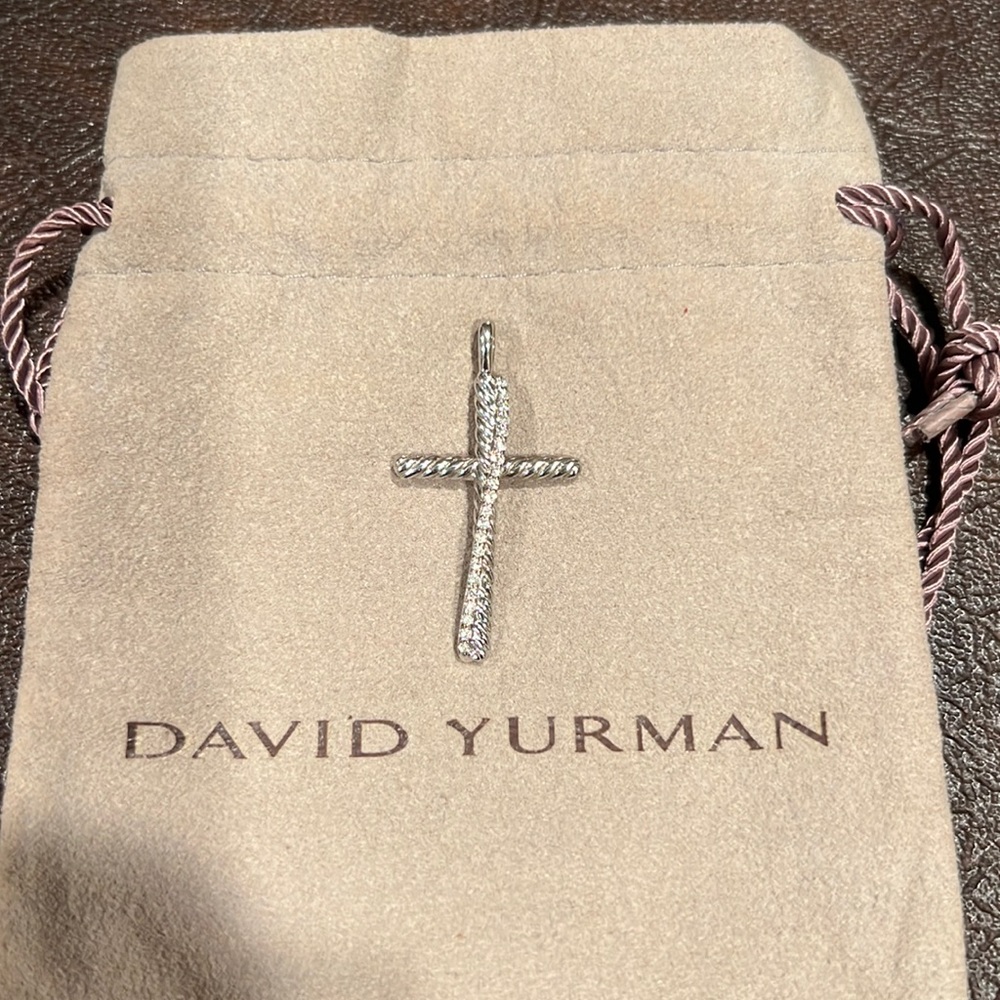 David Yurman  Diamond Cross